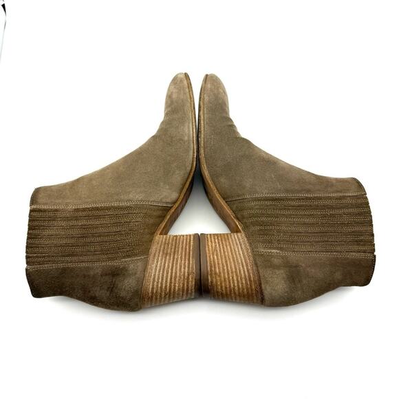 Vince Haider Ankle Bootie Flint Suede 8 - Picture 2 of 14